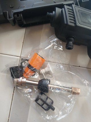Hidrolimpiadora con 2 baterías