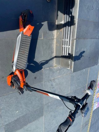 Patinete Eléctrico Naranja