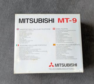 Teléfono Móvil Vintage Mitsubishi MT-9 Negro