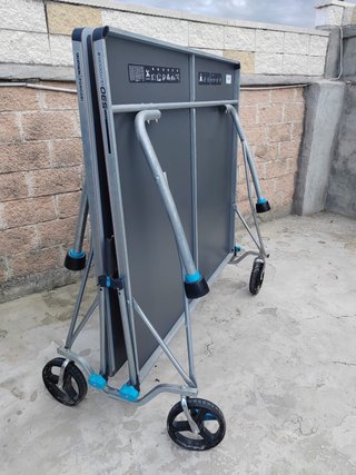 Mesa de ping pong plegable