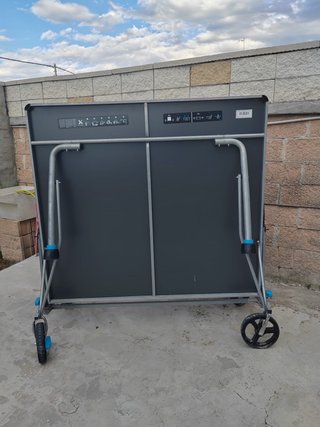 Mesa de ping pong plegable
