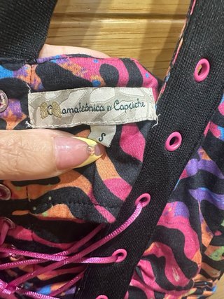 Vestido asimétrico Camaleónica Talla S