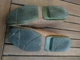 Mocasines Hombre Talla 42 Beige/Marrón