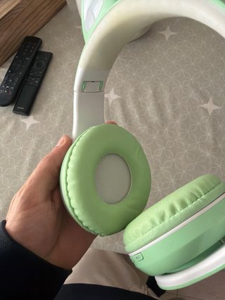Auriculares Bluetooth con Orejas de Gato