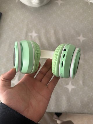 Auriculares Bluetooth con Orejas de Gato