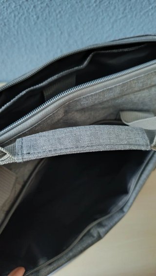 Maletín portátil 16" gris