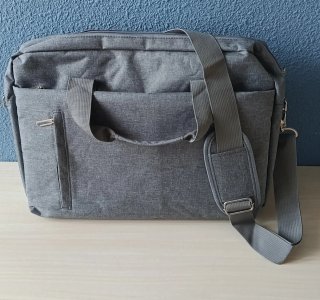 Maletín portátil 16" gris