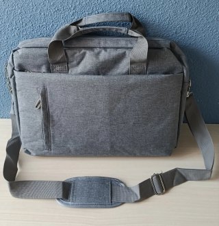 Maletín portátil 16" gris