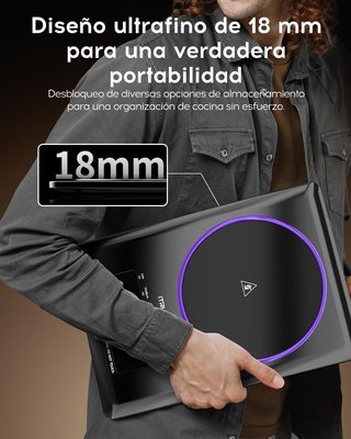 Placa de Cocción Superconductora 1500W NUEVA