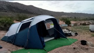 Tenda Arpenaz Quechua 5.2 Fresh & Black