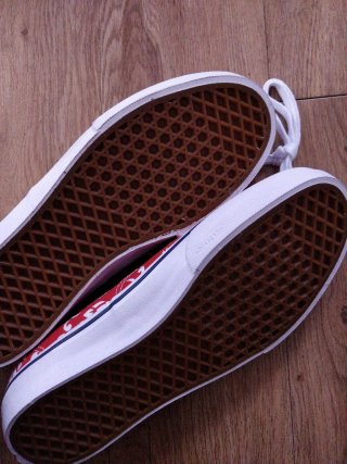 Zapatillas Vans Hombre Rojas Blancas oferta 2por 1