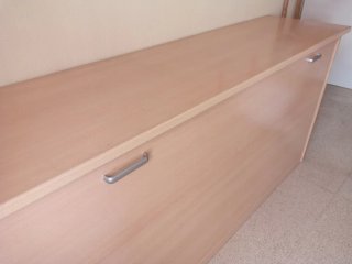 Mueble cama abatible con colchón