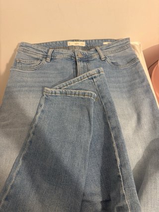 Vaqueros Mango Hombre Azul