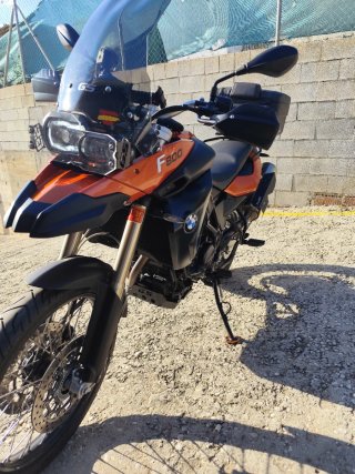 BMW F800GS  Negra/Naranja