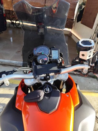 BMW F800GS  Negra/Naranja