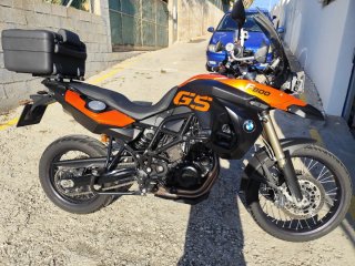 BMW F800GS  Negra/Naranja