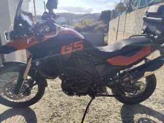 BMW F800GS  Negra/Naranja