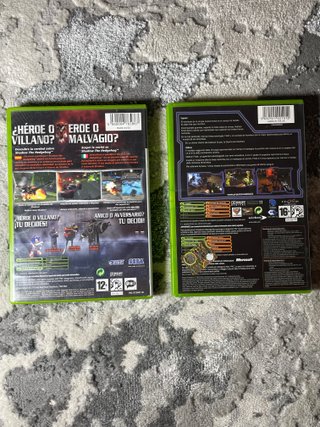 Lote 2 Juegos Xbox Original: Shadow + Snowblind