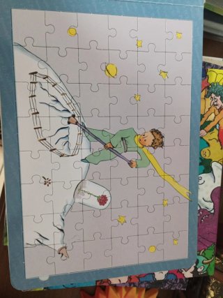 El Principito libro con puzzles