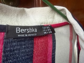 Blusa Bershka Rayas