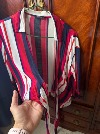 Blusa Bershka Rayas