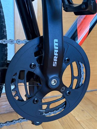 Bicicleta KTM X-STRADA 30 Negra y naranja