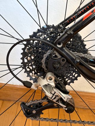 Bicicleta KTM X-STRADA 30 Negra y naranja