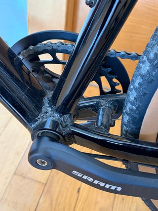 Bicicleta KTM X-STRADA 30 Negra y naranja