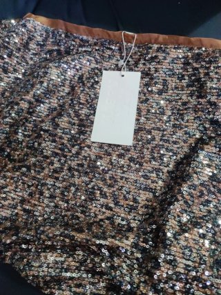 Falda Urban Way lentejuelas M