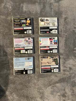 Lotto 6 Giochi Nintendo DS Testati Con Manuale