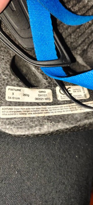 Casco Giro Fixture Azul