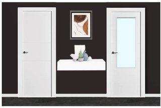 PUERTA DE PASO LACADA ALVEOLAR 2RH