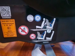 Silla coche Britax Römer Max-Way Plus 9-25kg