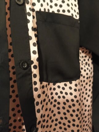 Camisa de vestir lunares