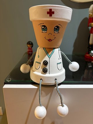 Macetas Personalizadas Doctor/Enfermera