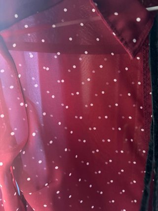 Camisa Stradivarius lunares