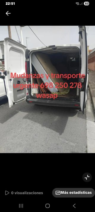 Mudanzas y transporte urgente