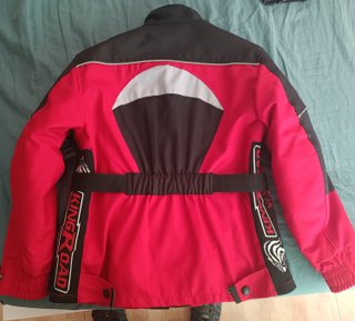 Chaqueta moto cordura niños con protecciones