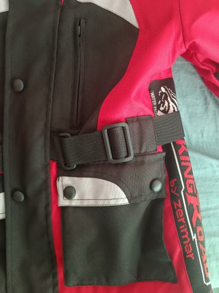 Chaqueta moto cordura niños con protecciones