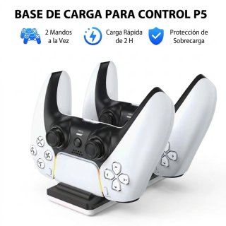 Base de carga dual PS5 USB-C | Carga rápida