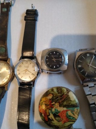Conjunto 7 relojes mecánicos mujer