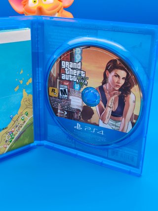 Grand Theft Auto V GTA 5 PS4 + Mappa