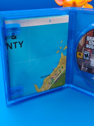 Grand Theft Auto V GTA 5 PS4 + Mappa