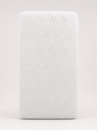 Cuna Micuna Blanca con Colchón Visco Antiácaros