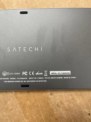 SATECHI Teclado Inalámbrico QWERTZ#000393
