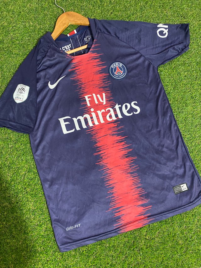 Camiseta retro azul dorsal 7 - talla XS 18/19