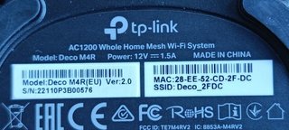 TP-Link Deco M4 M4R v2.0 WiFi Mesh