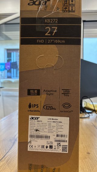 Monitor Acer KB272 27 IPS Nuevo