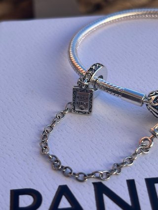 Conjunto Pandora Cruz corazon