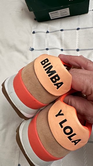 Zapatillas Puma Beige y Naranja